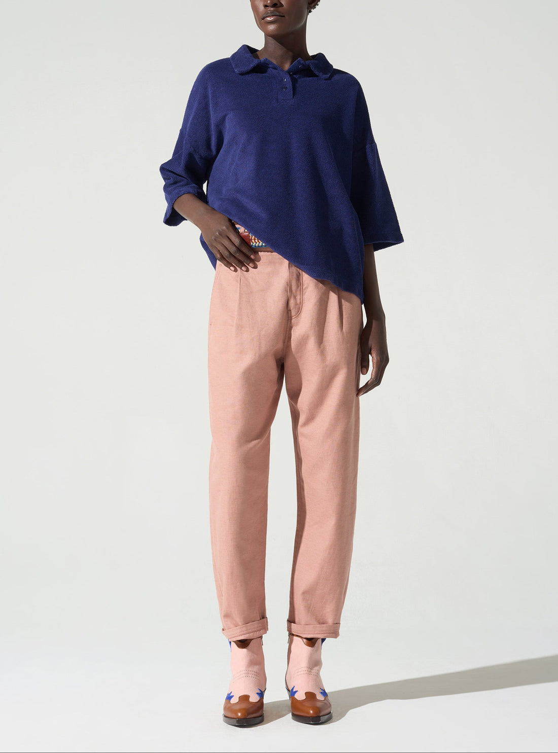 T-shirt polo éponge