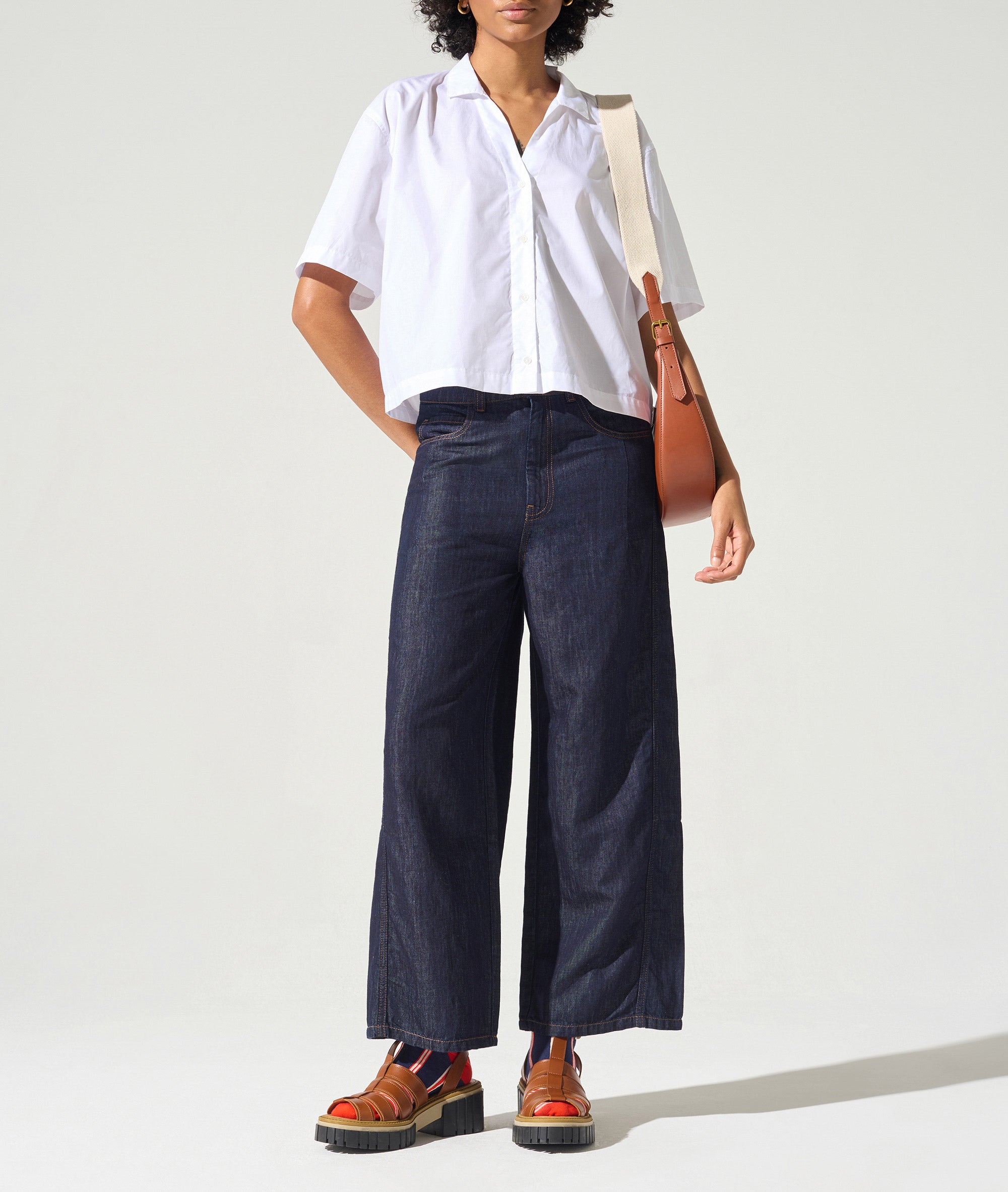 Chemise manches courtes acoté 