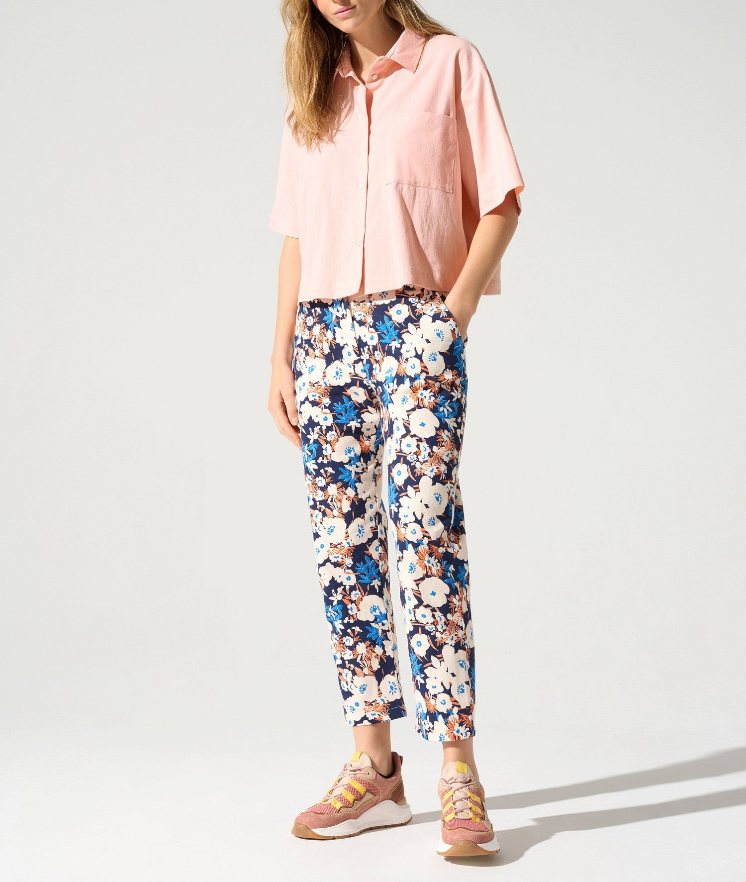 Chemise manches courtes acoté 