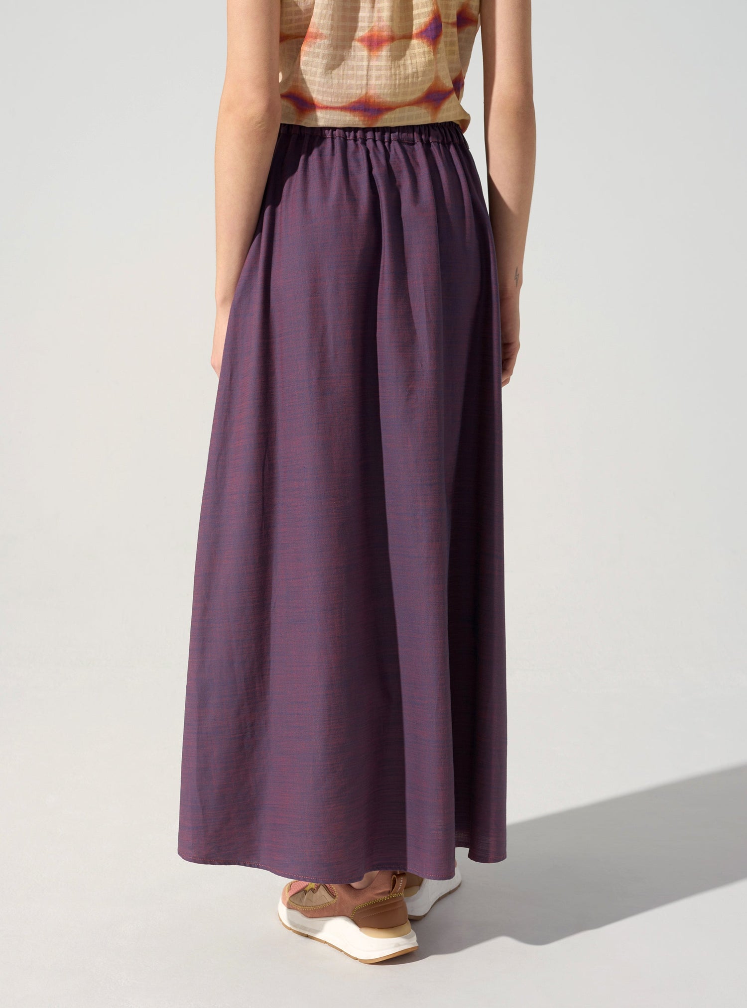 Jupe longue évasée