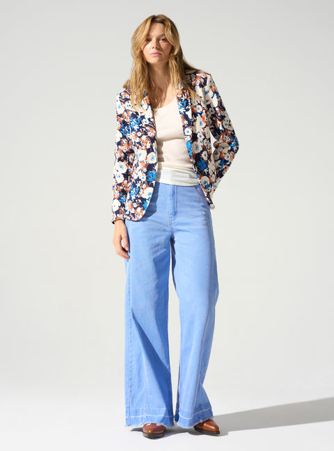 Bedruckte Blazerjacke