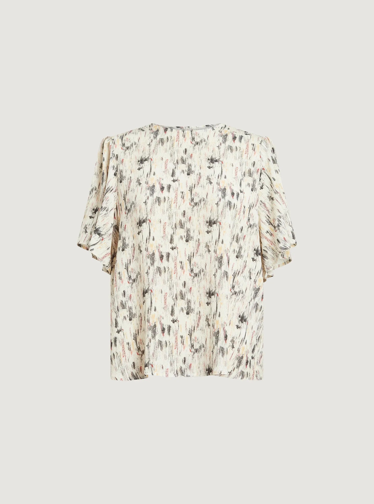Blouse coupe droite imprimé « En relief » Acoté 