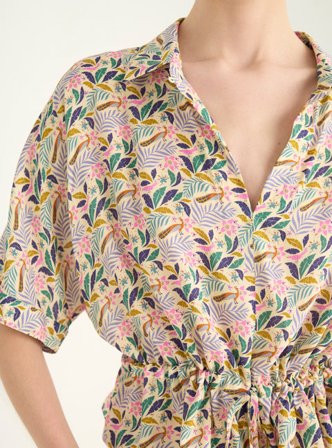 Blouse manches courtes