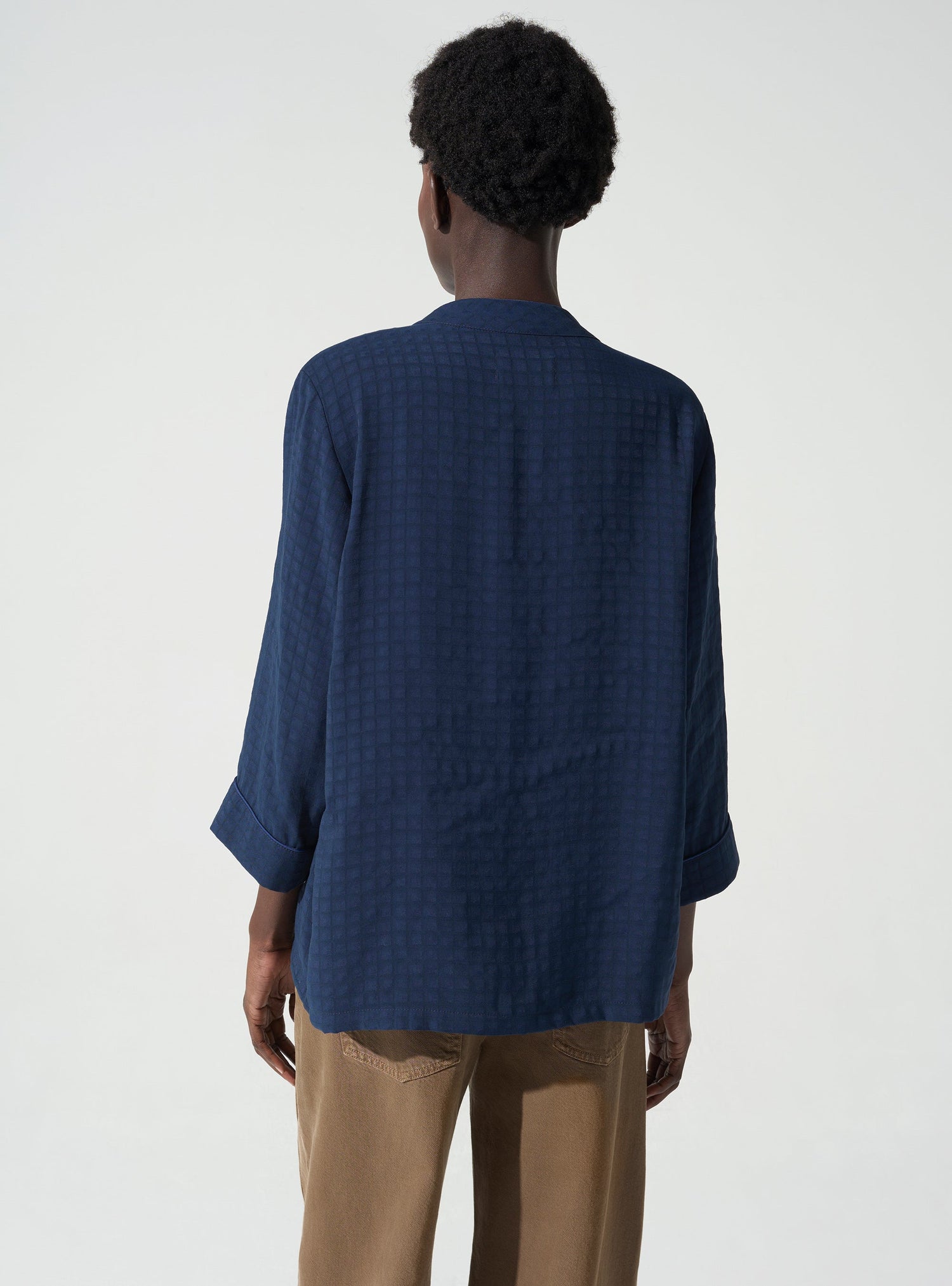 Gerade geschnittene Bluse