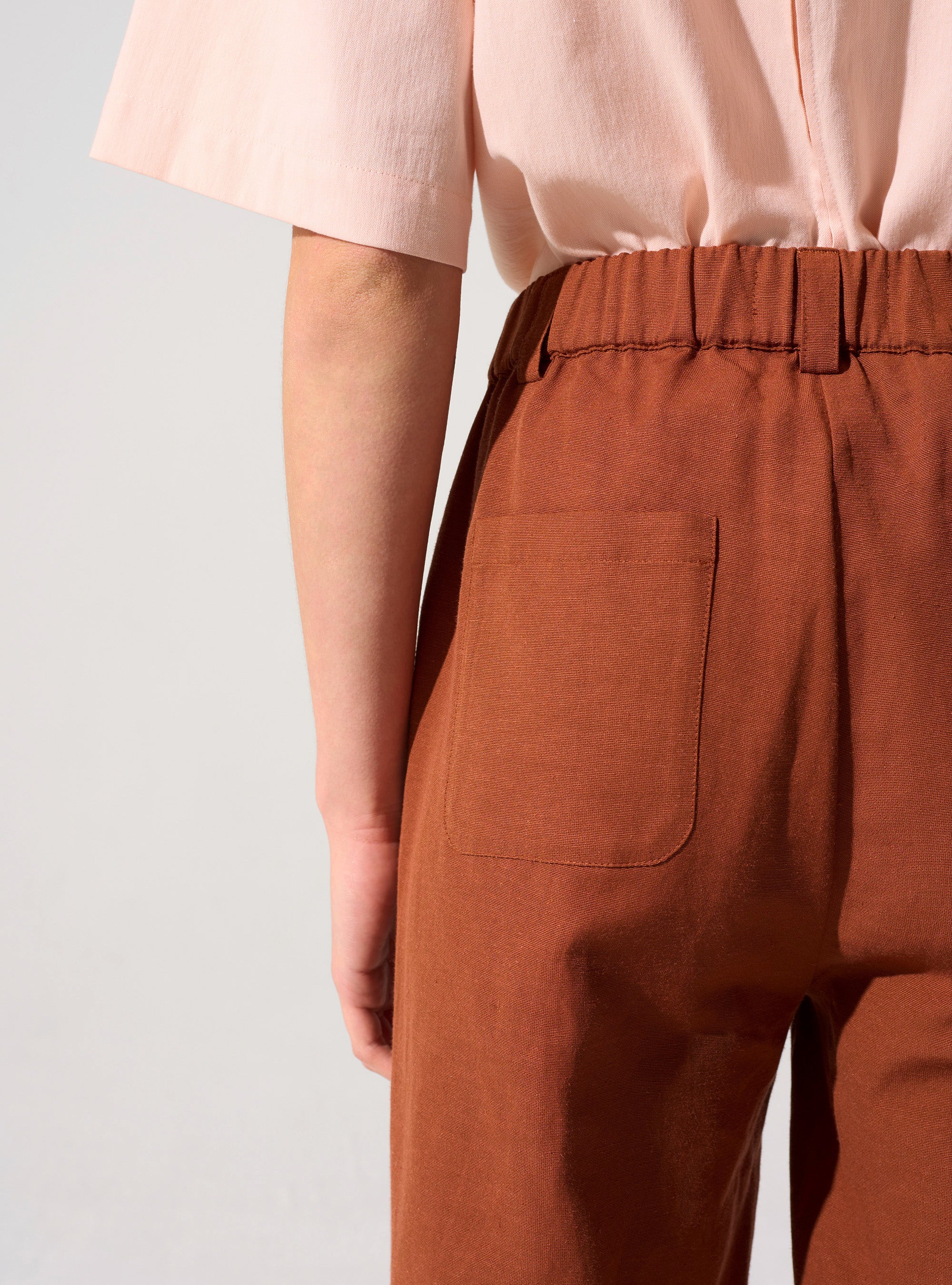BOHEME ♡ CARROT PANTS CORDEROY 36m Pantalon Carrot Velours Côtelé Bleu Naissance 10 Ans Studio