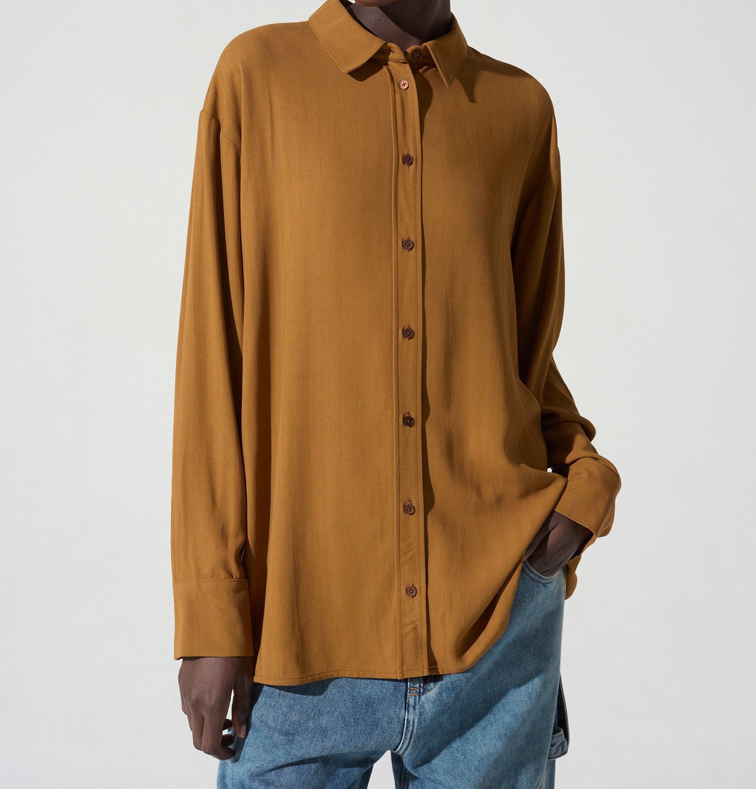 Chemise large acoté 