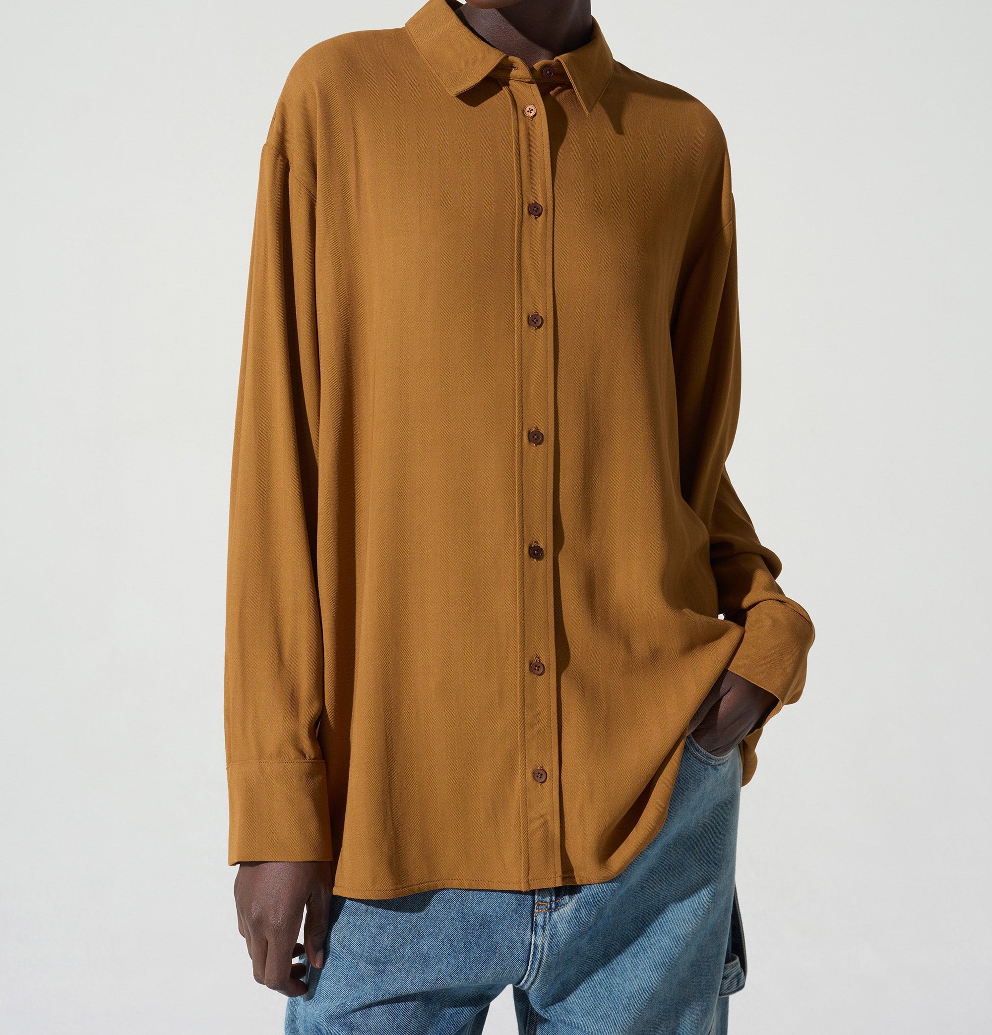 Chemise large acoté 