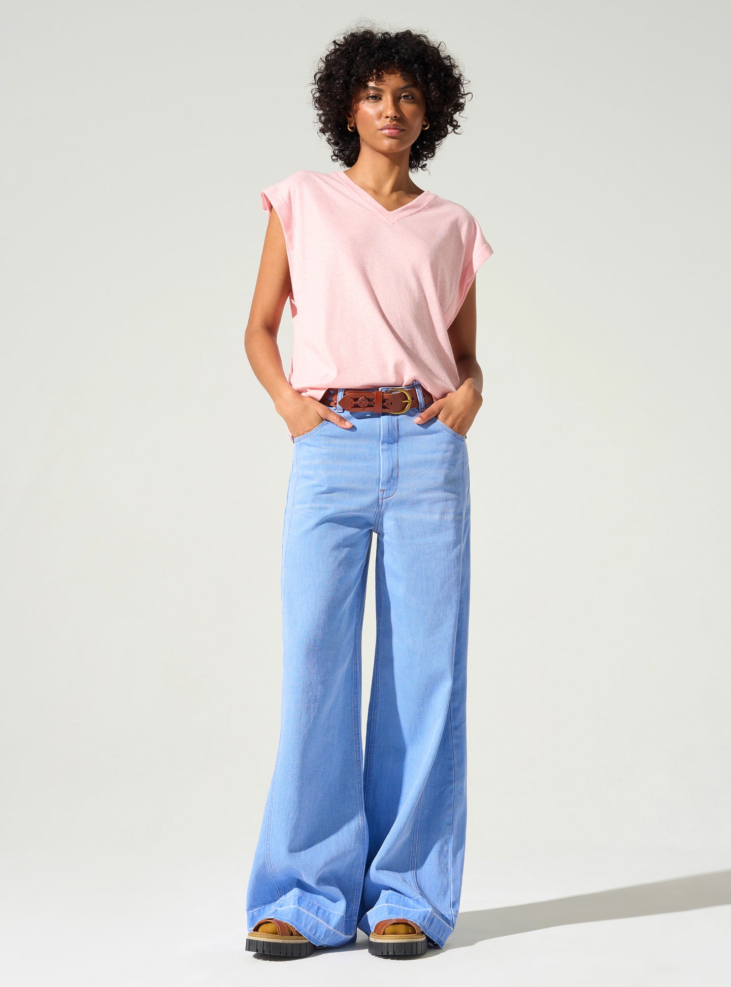 acoté Jean large taille haute