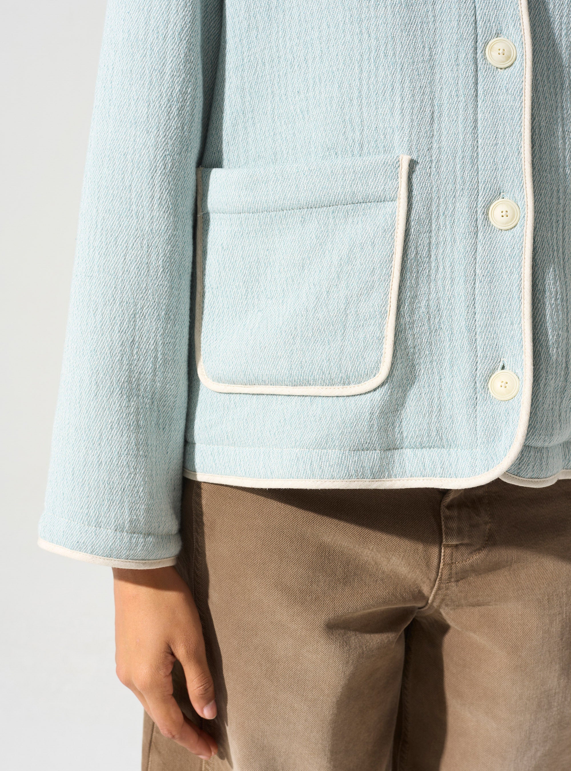 Veste ouatinée acoté 