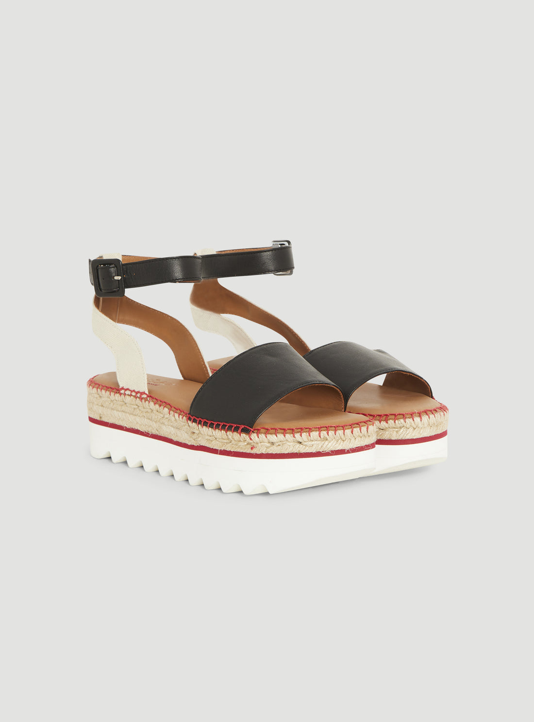 Espadrilles mit Keilabsatz