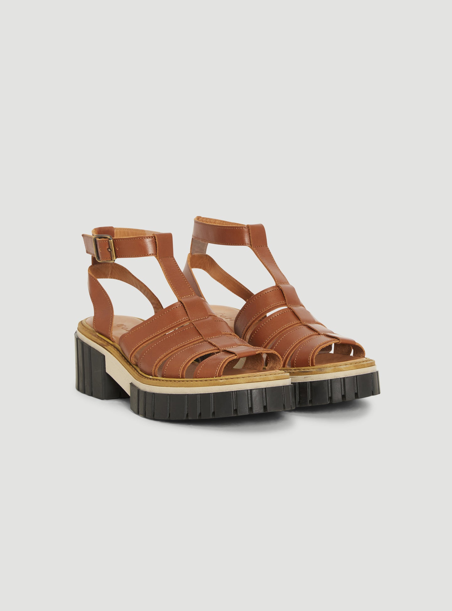 acoté Sandales style spartiates