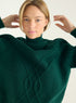 Pull torsadé en laine italienne
