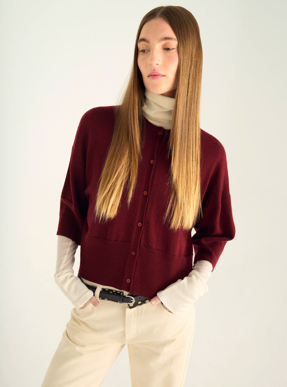 Cardigan T-shirt à manches courtes