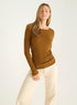 Long-sleeved Lyocell jersey T-shirt
