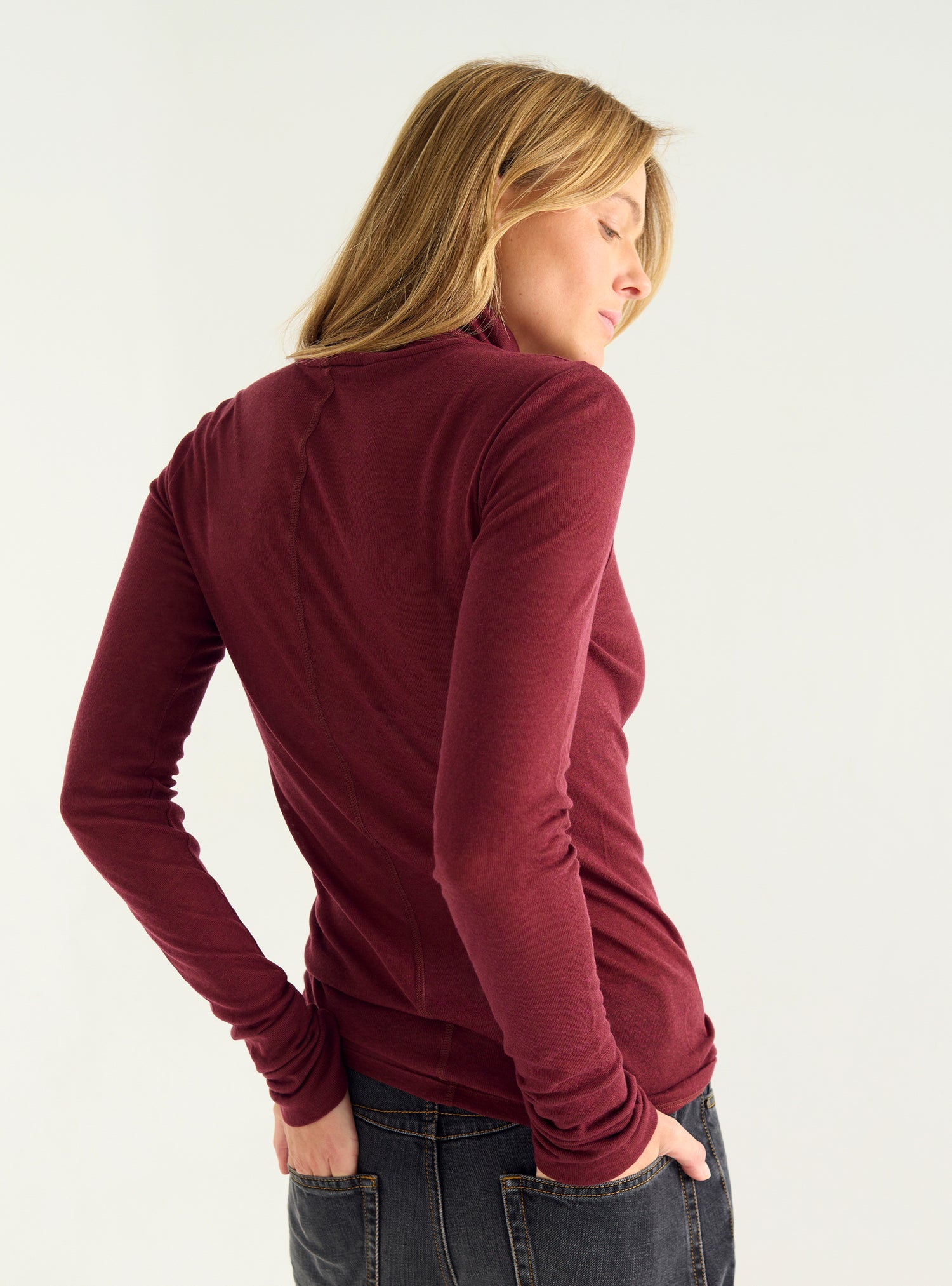 Sous-pull en lyocell