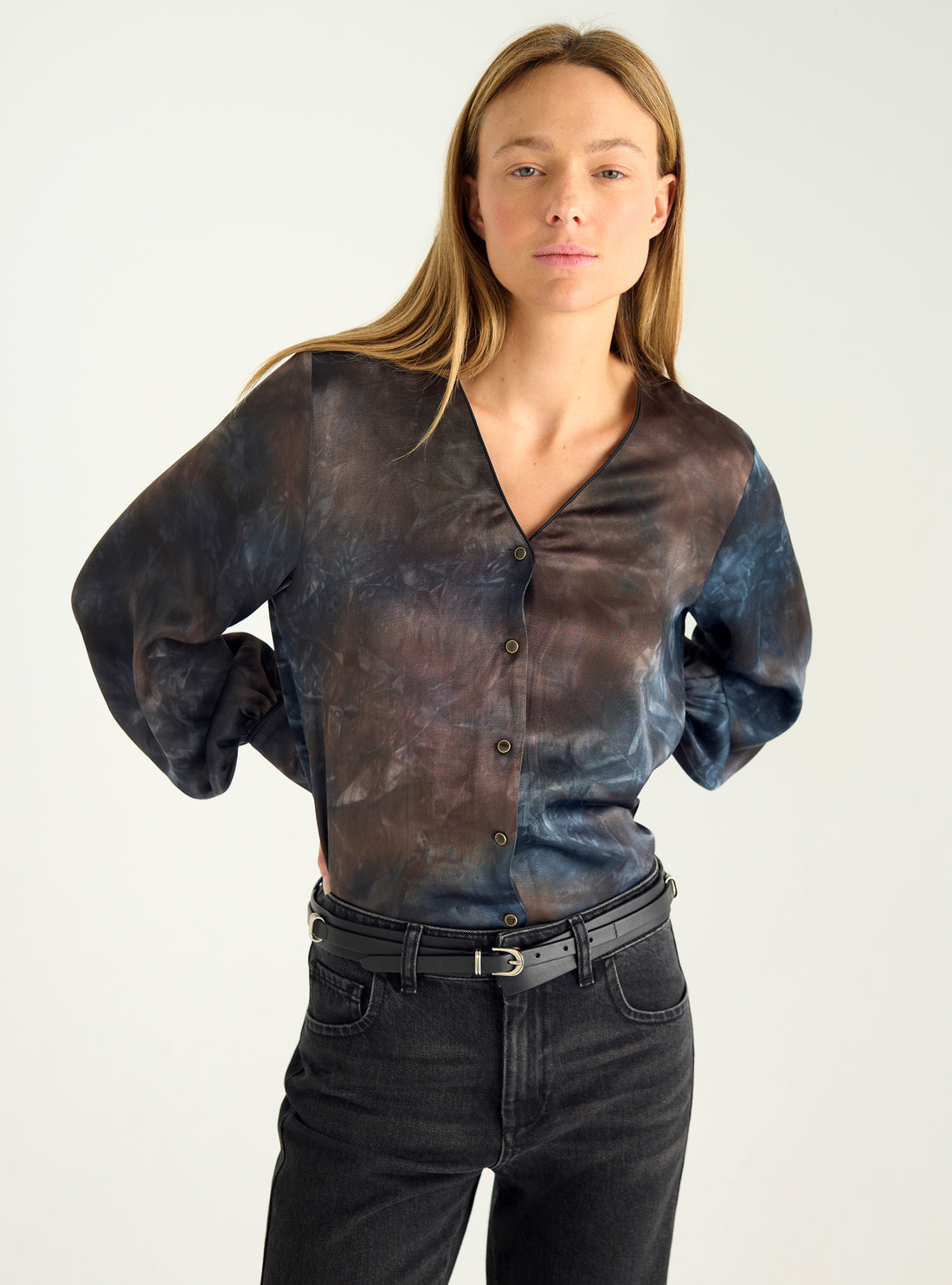 Blouse fluide imprimée