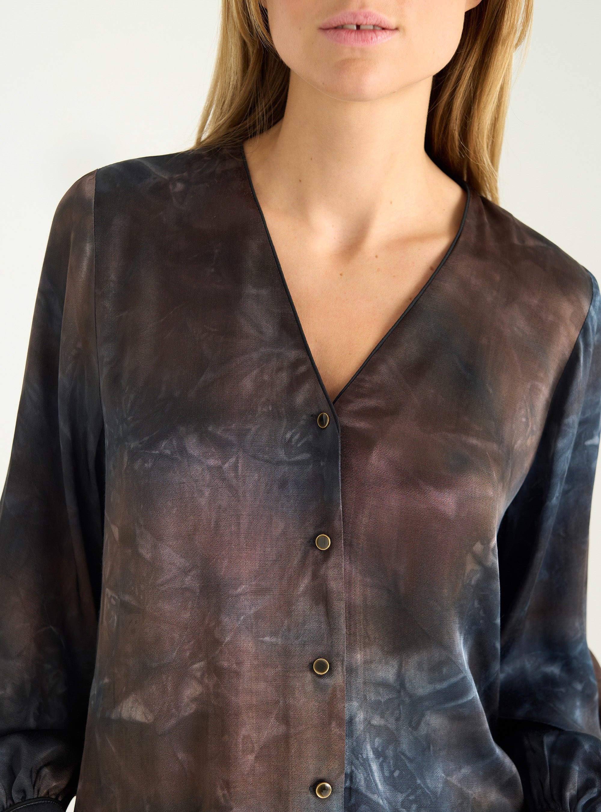 Blouse fluide imprimée