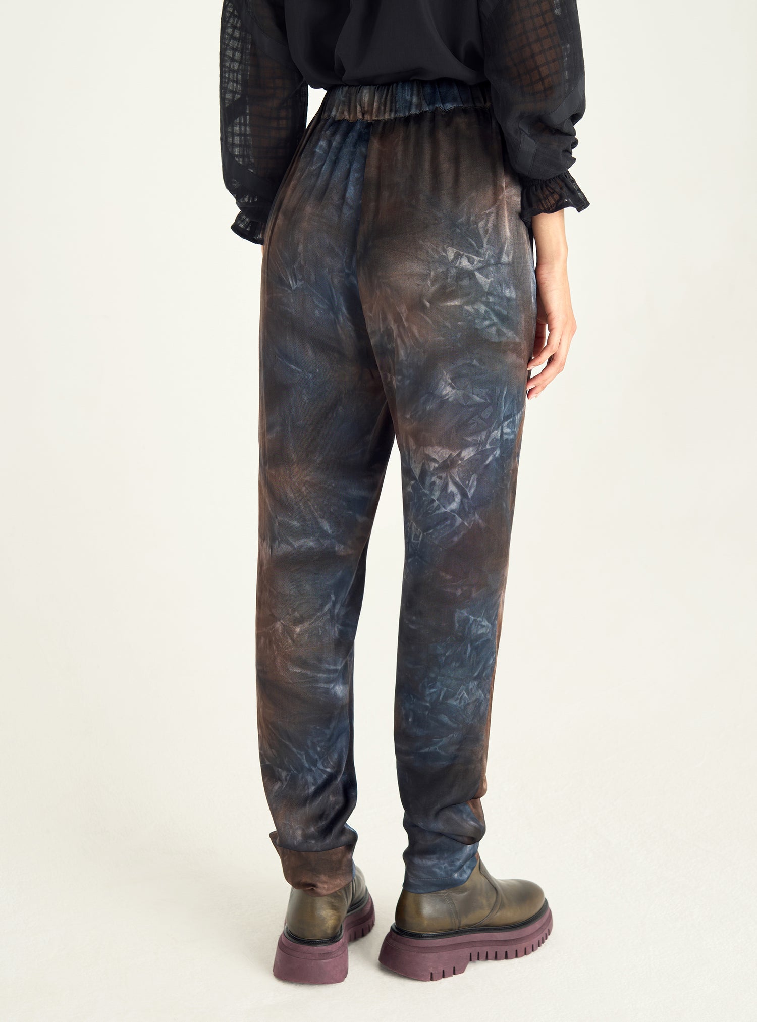 Pantalon fluide imprimé