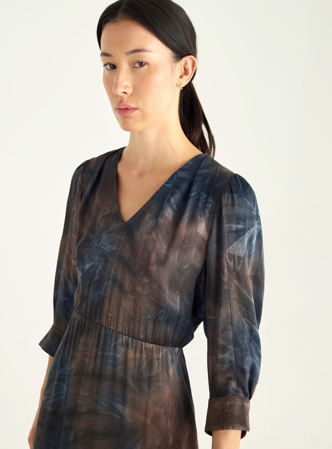 Robe courte imprimée