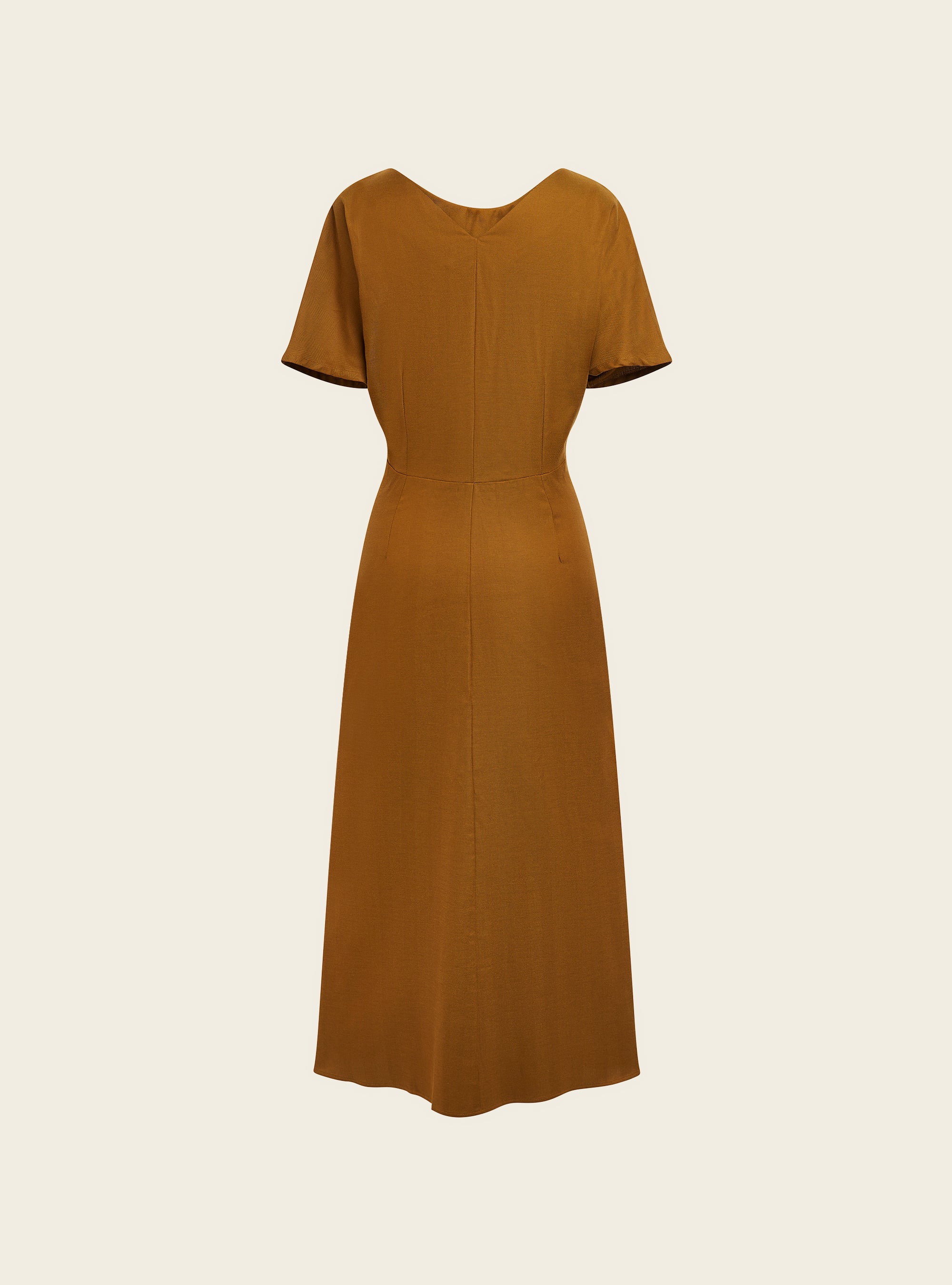 Robe midi asymétrique