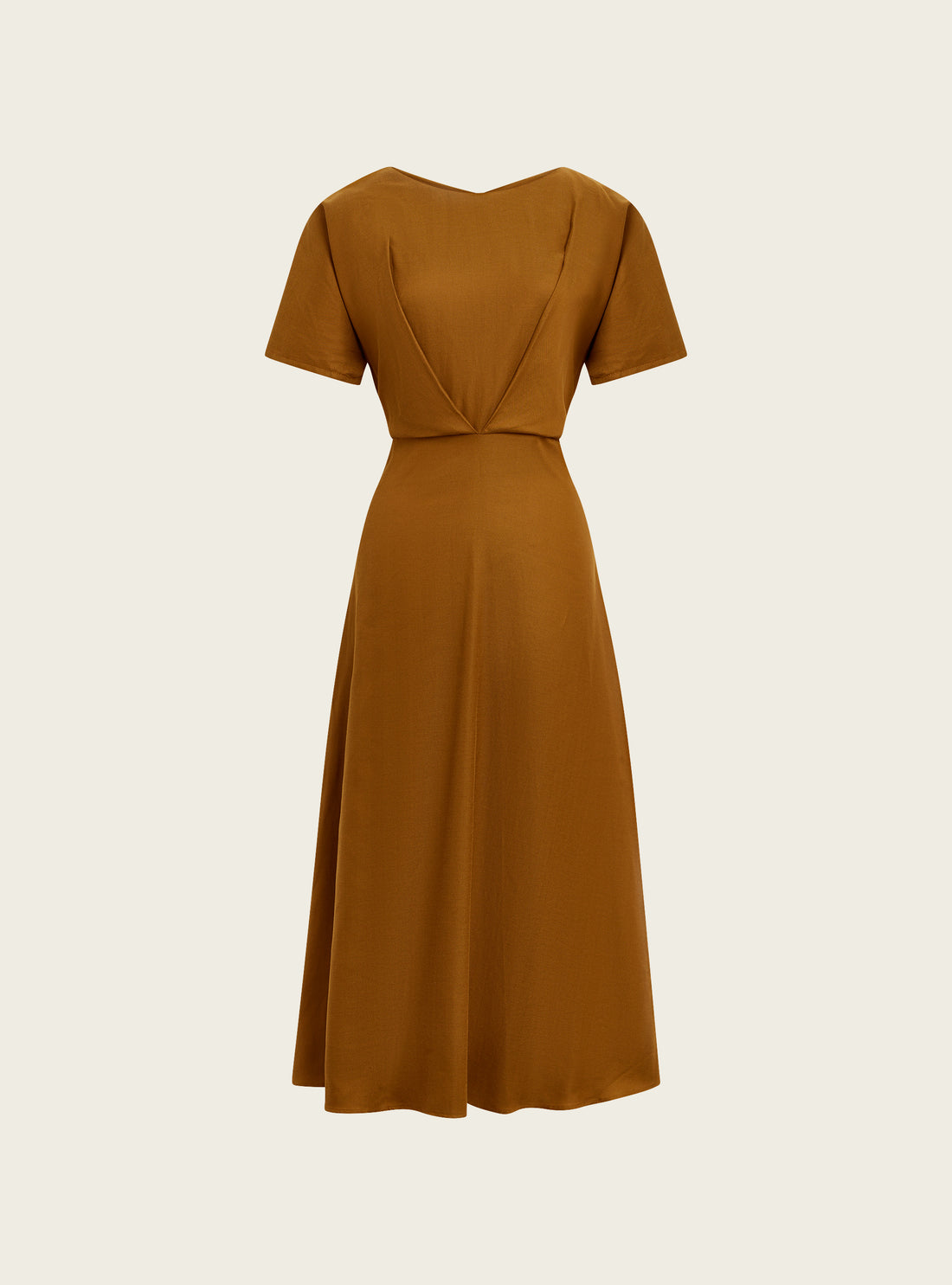 Robe midi asymétrique
