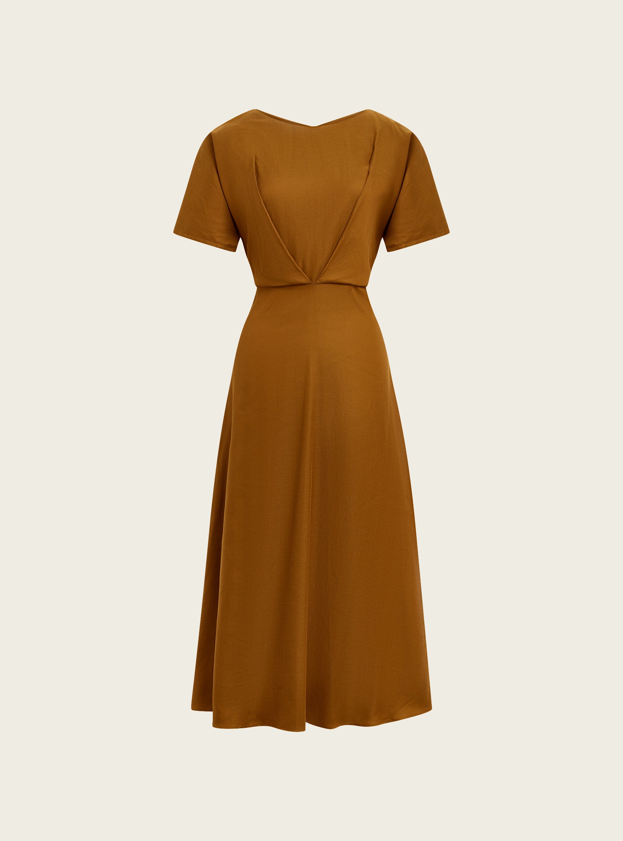 Robe midi asymétrique