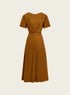 Robe midi asymétrique