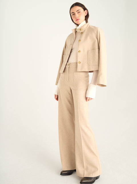 Pantalon taille haute 70's