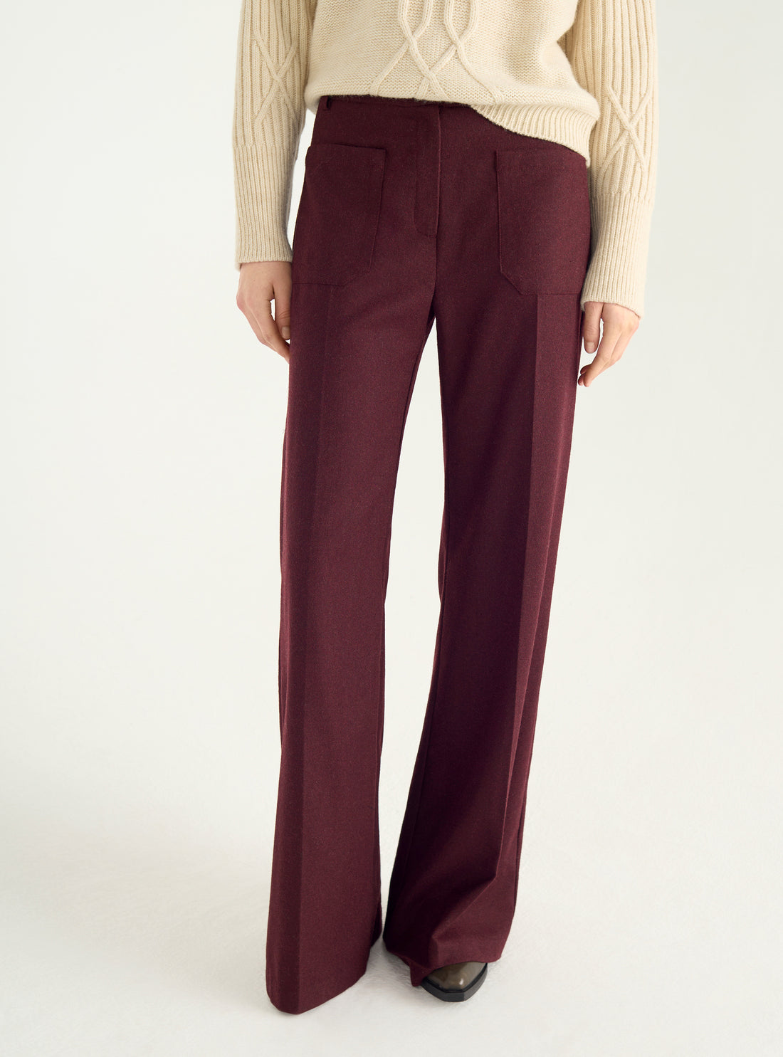 Pantalon taille haute 70&