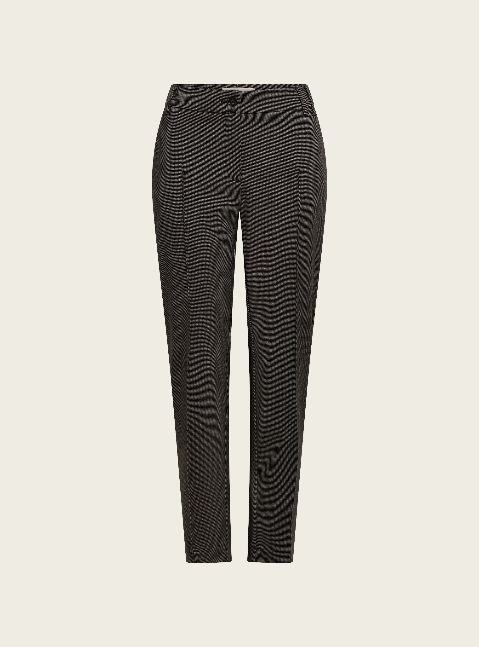 Pantalon slim acoté 