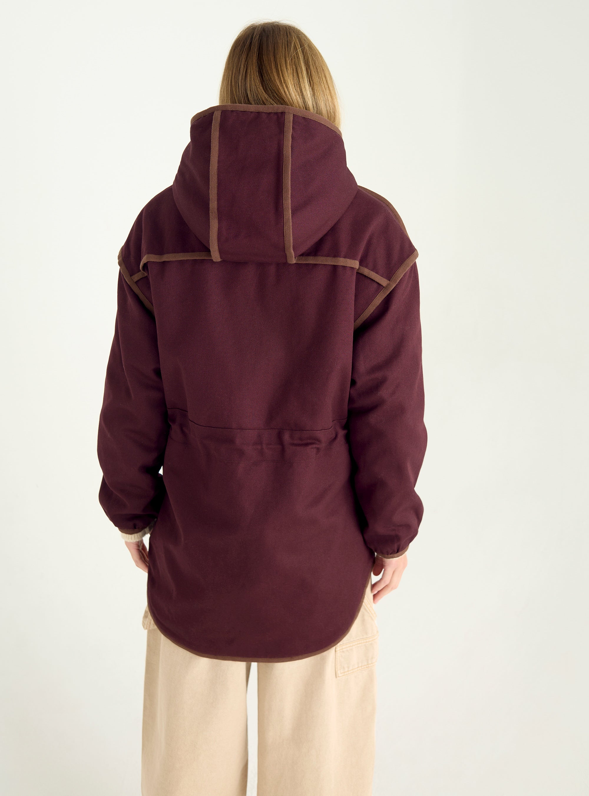 Parka aus Baumwollcanvas