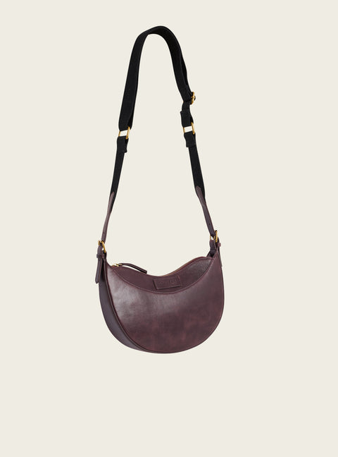 Mini-Tasche aus patiniertem Leder