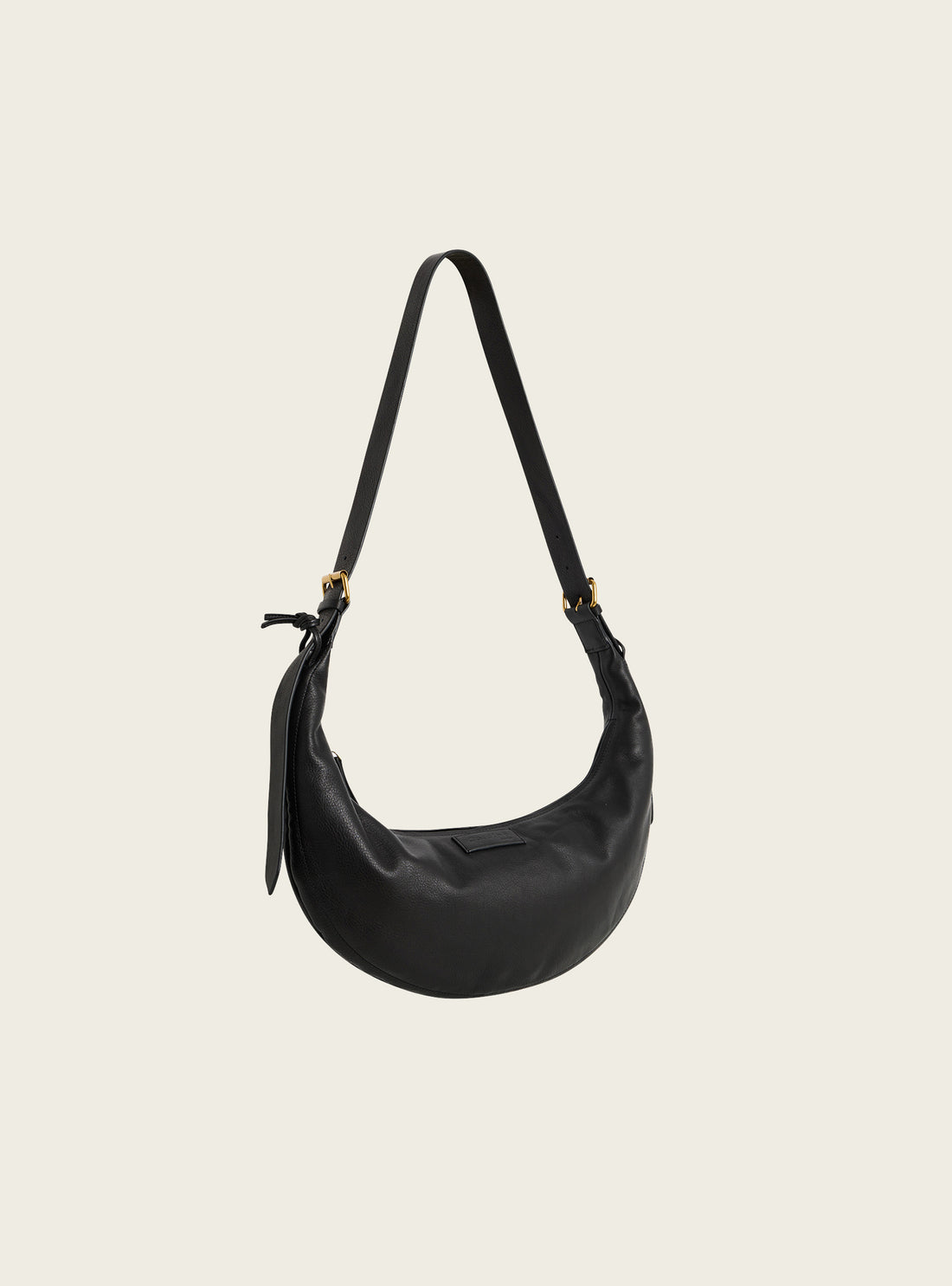 Sac banane en cuir huilé