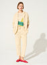 Veste en coton bio blanc