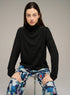 Cotélac acoté pull col roulé maille fine en laine