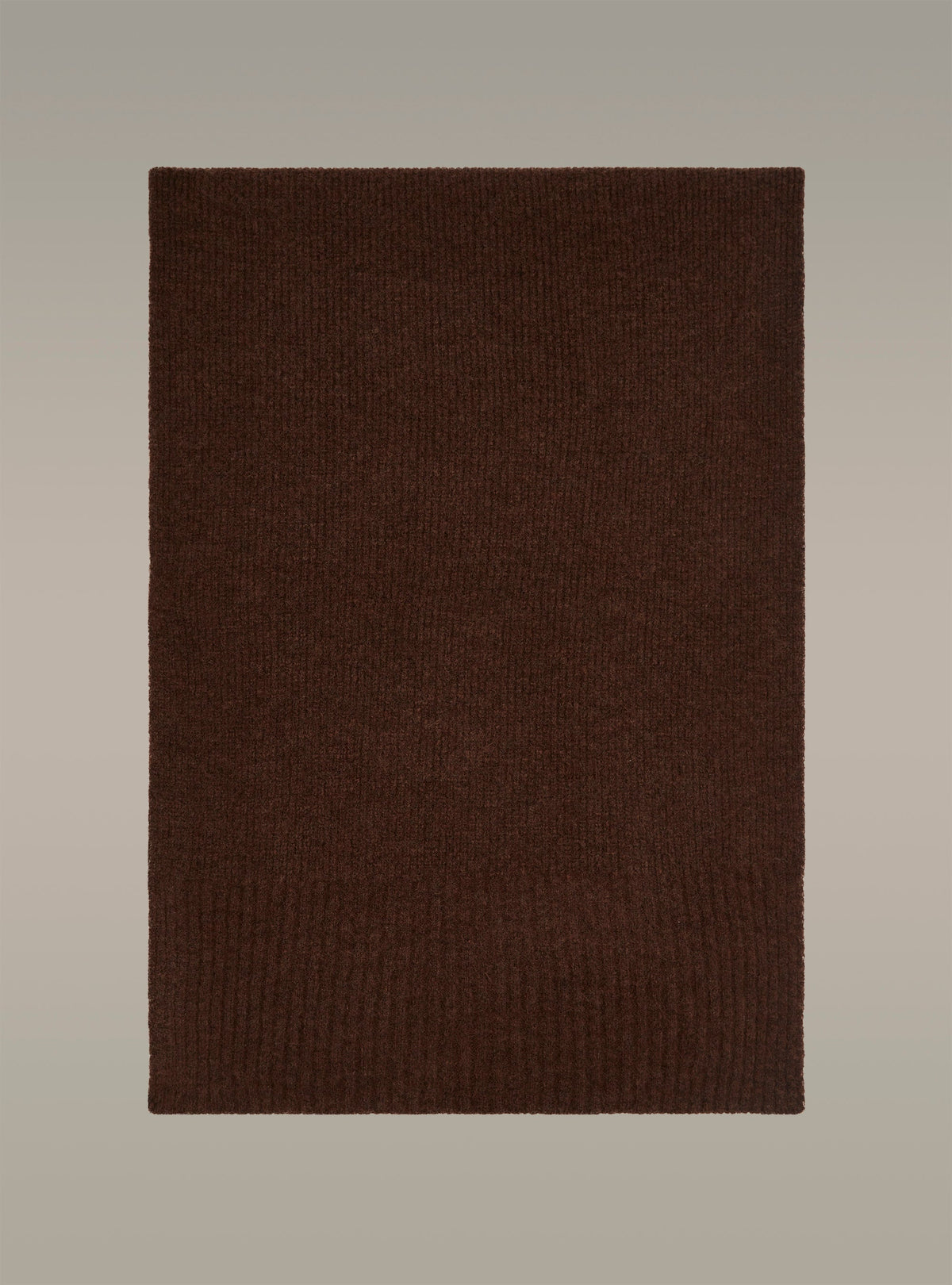 Écharpe en maille tricotée grand format acoté 