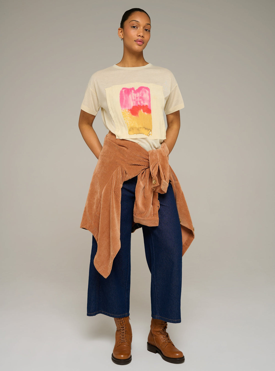 Cotélac acoté tee-shirt manches courtes imprimé