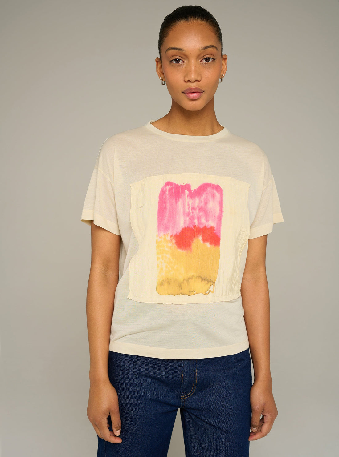 Cotélac acoté tee-shirt manches courtes imprimé