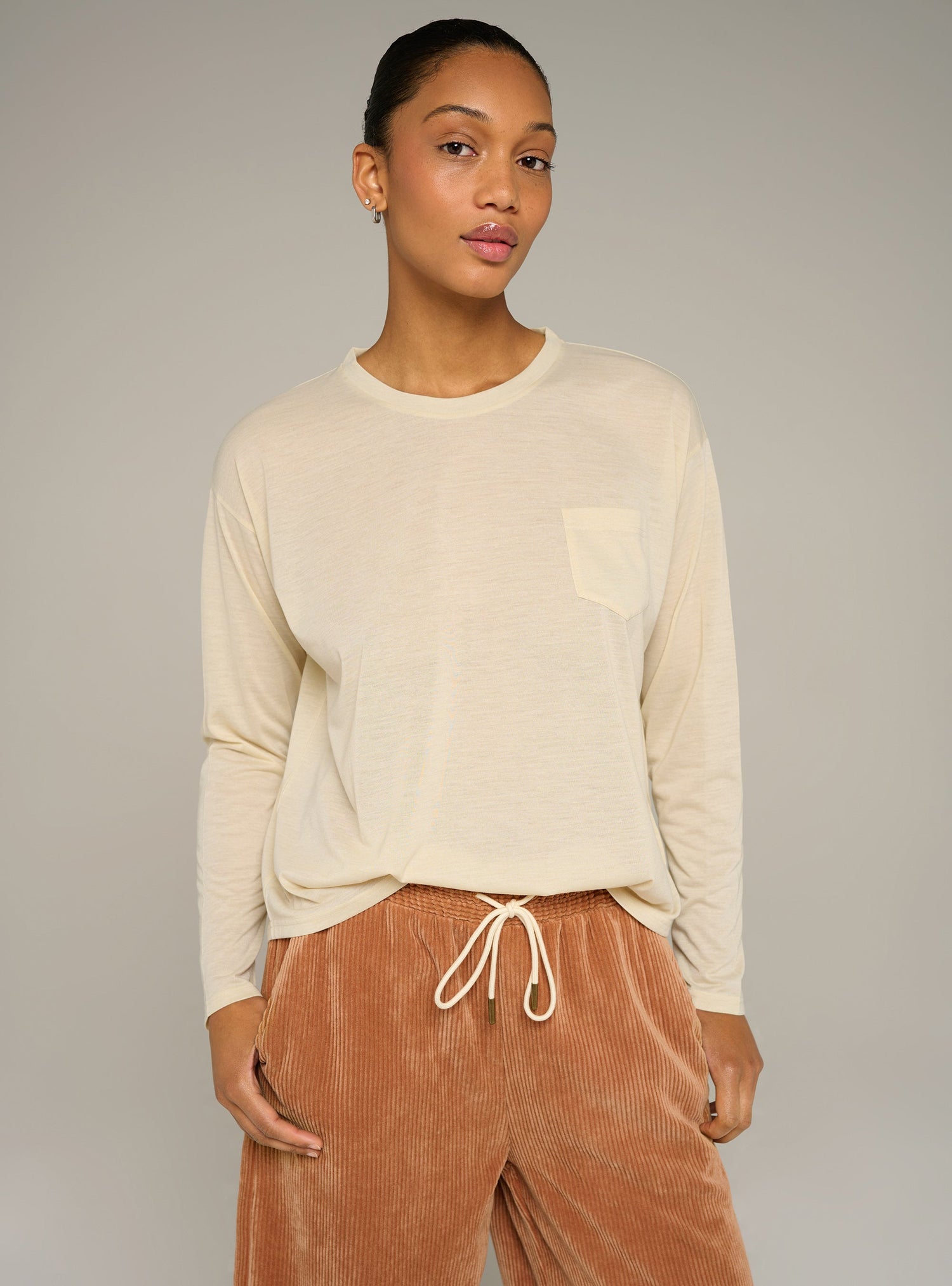 Cotélac acoté tee-shirt manches longues imprimé