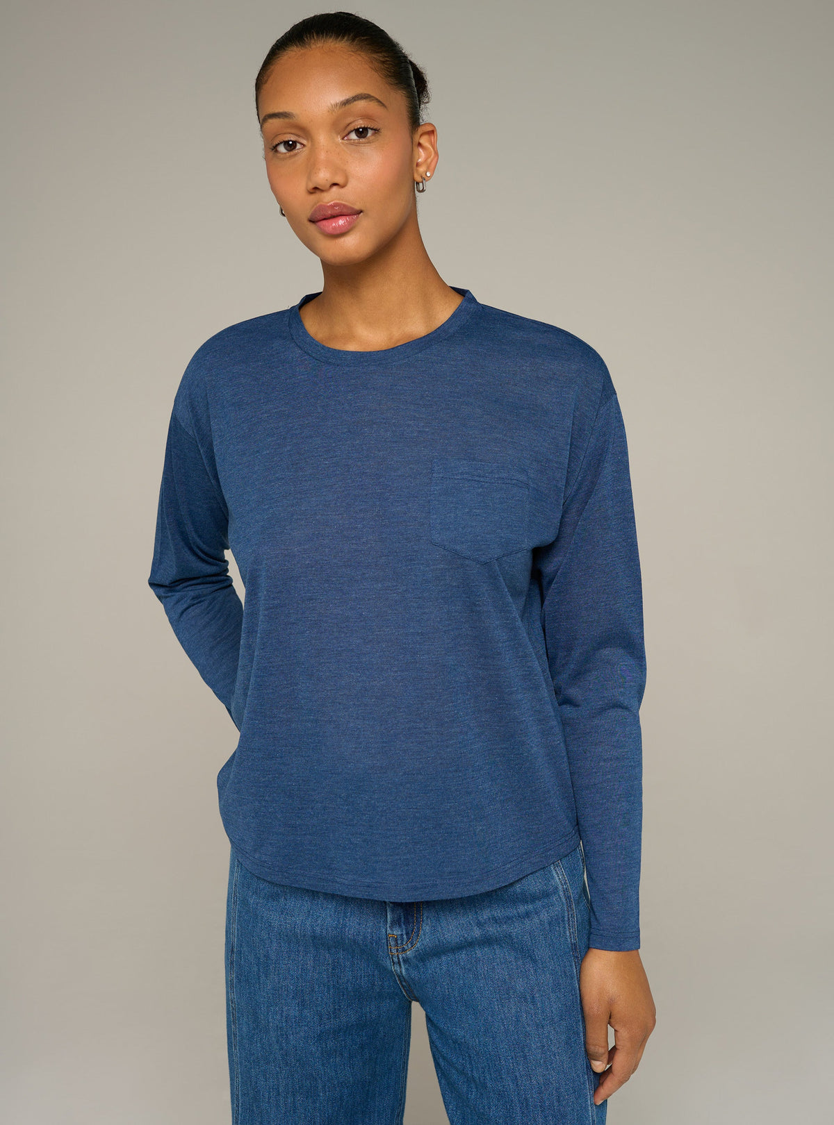 Cotélac acoté tee-shirt manches longues imprimé