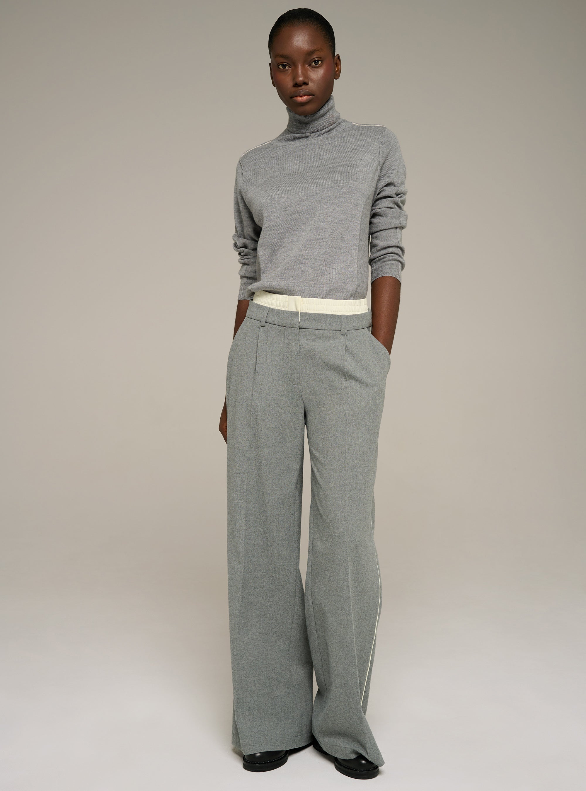 Cotélac acoté pantalon large
