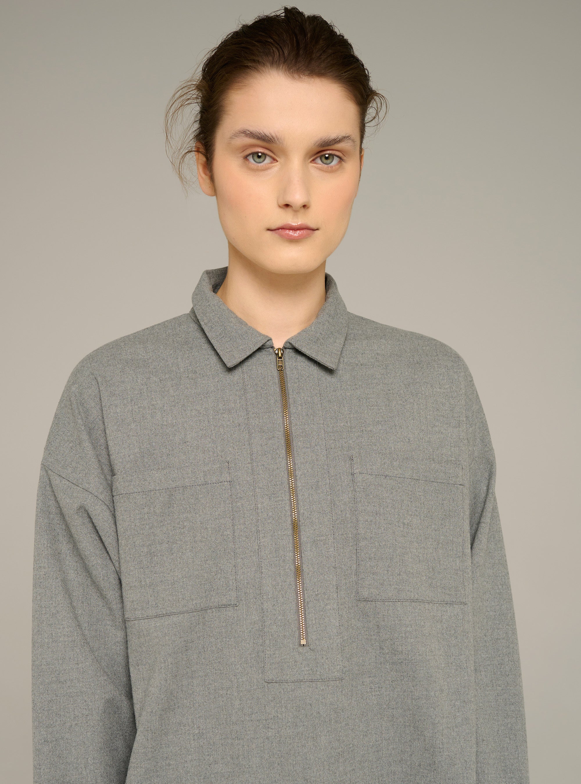 Cotélac acoté robe polo manches longues