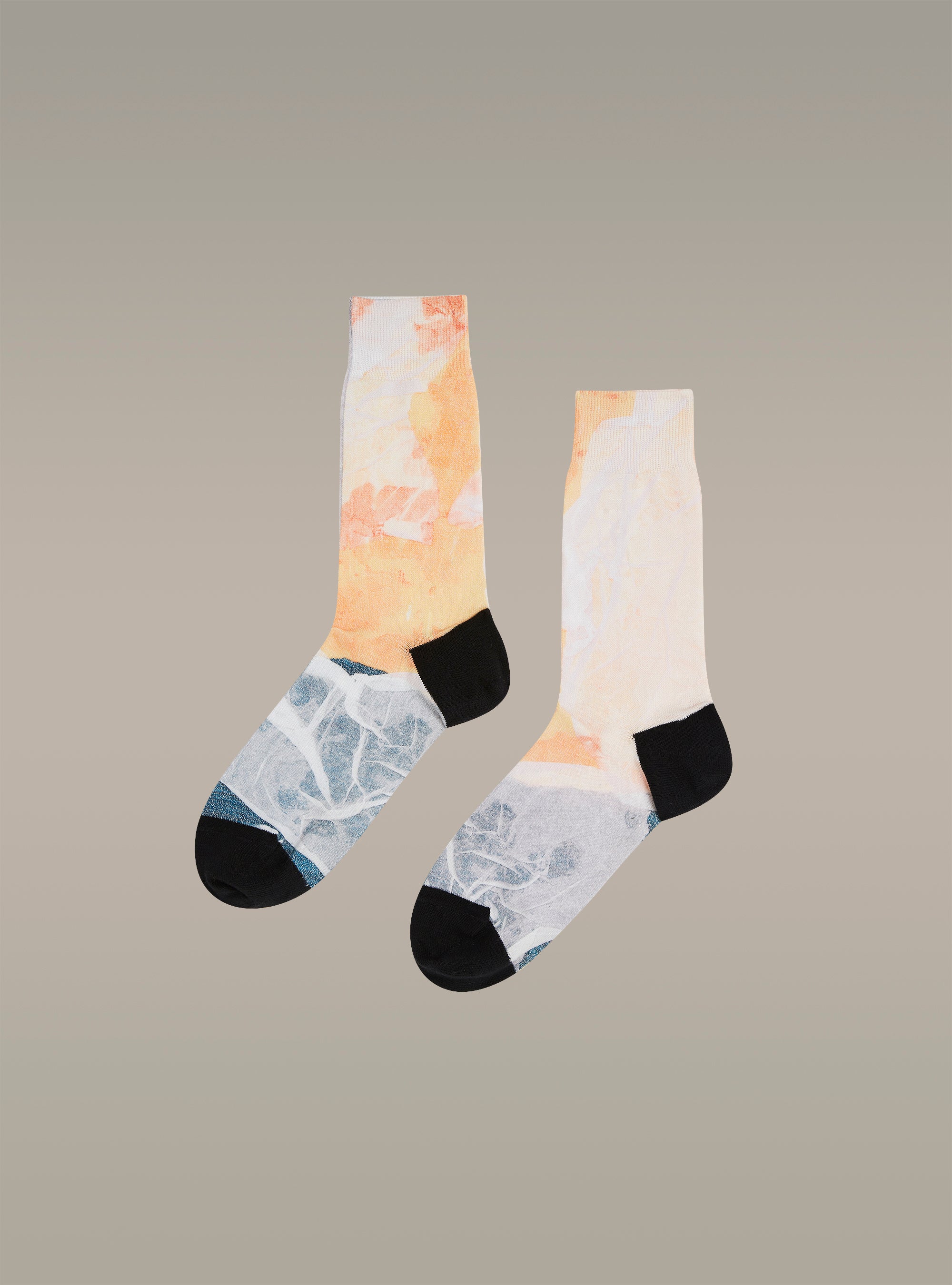 Chaussettes mi-hautes imprimées