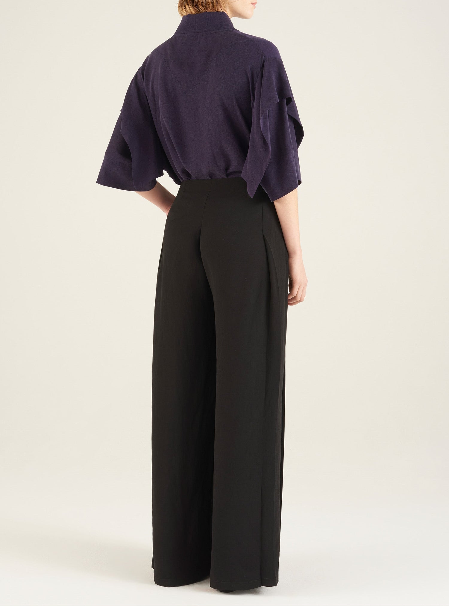 Hose mit weitem Bein