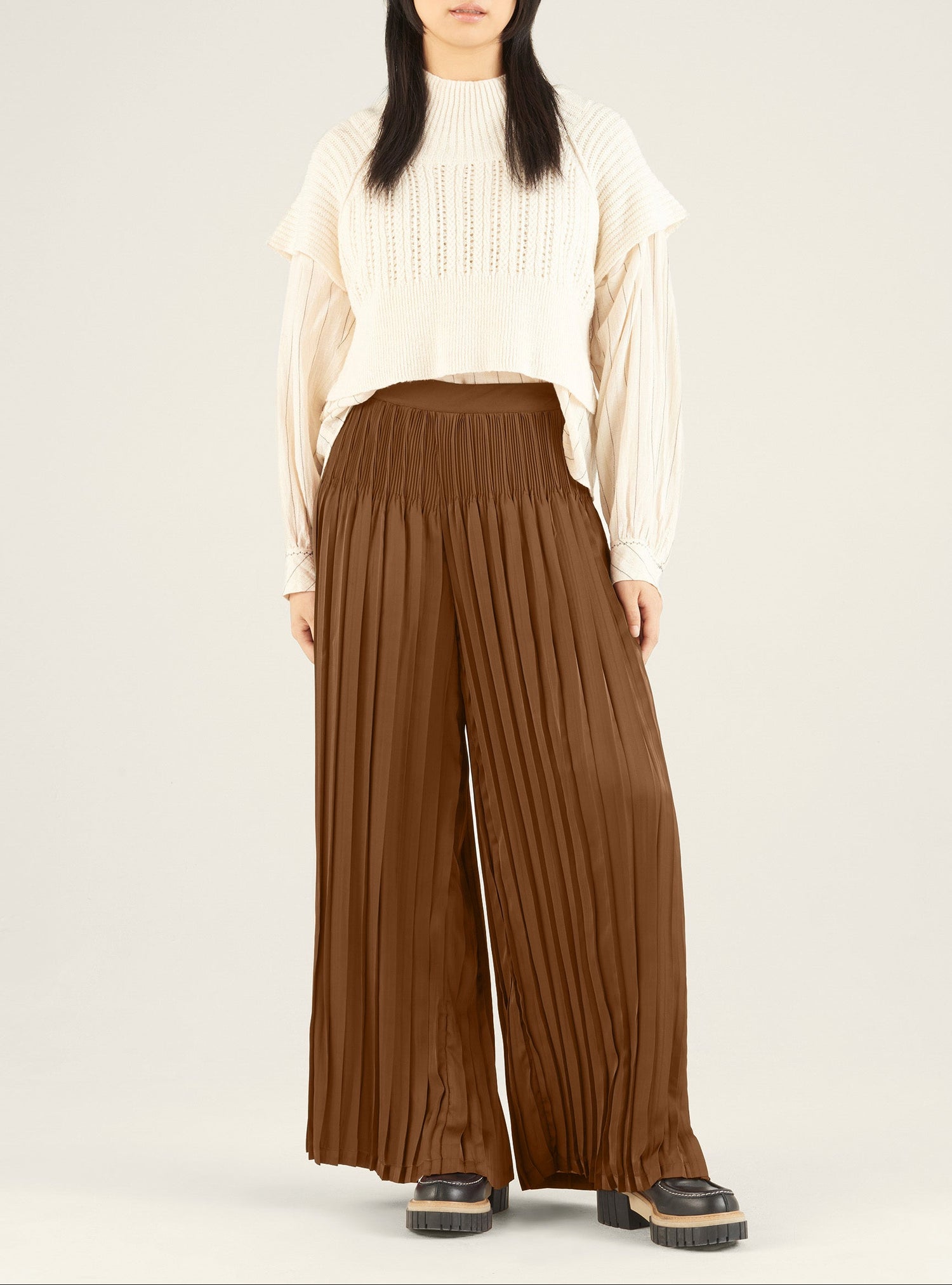 Hose mit weitem Bein