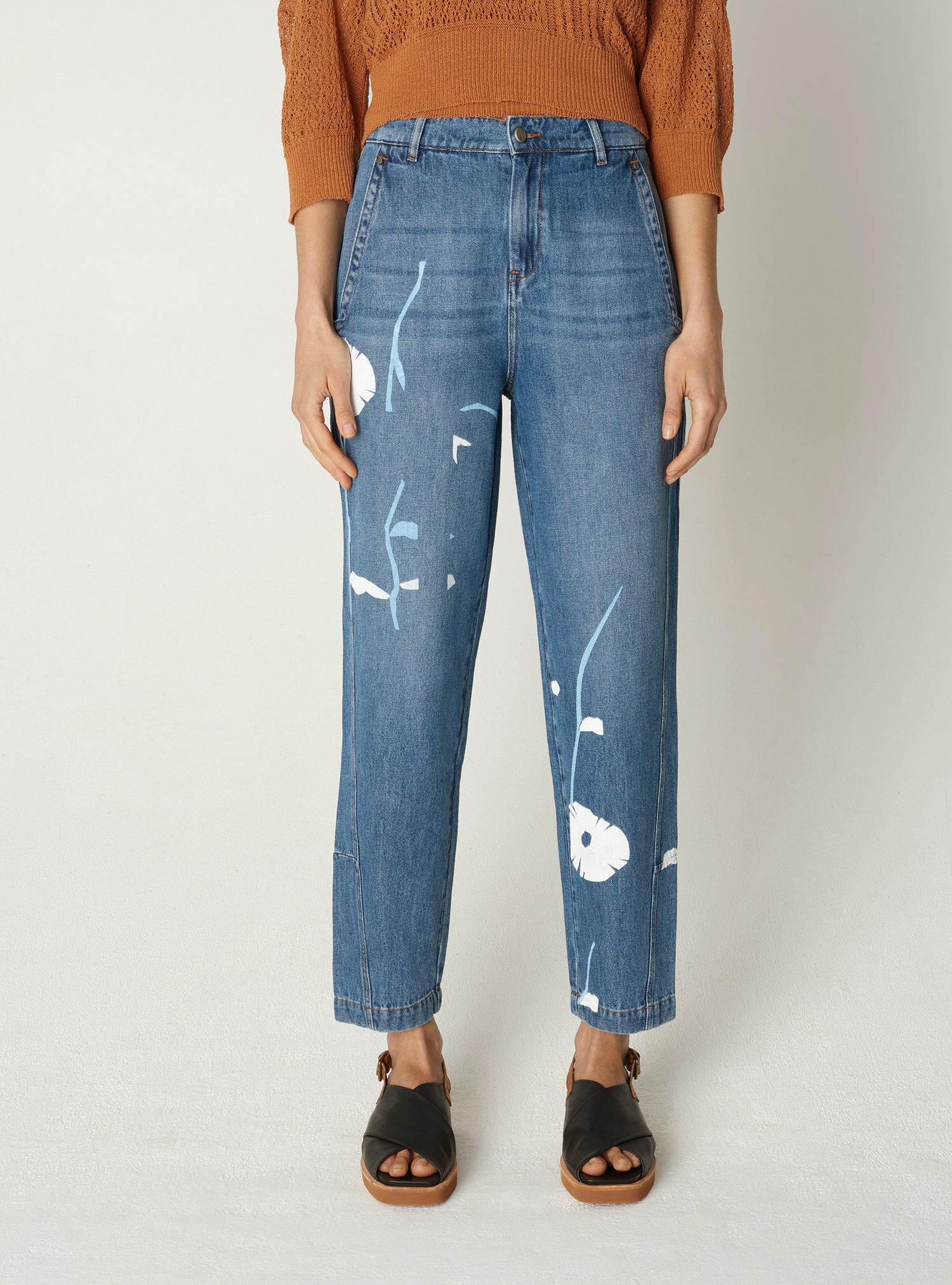 High-Waist Mom-Jeans