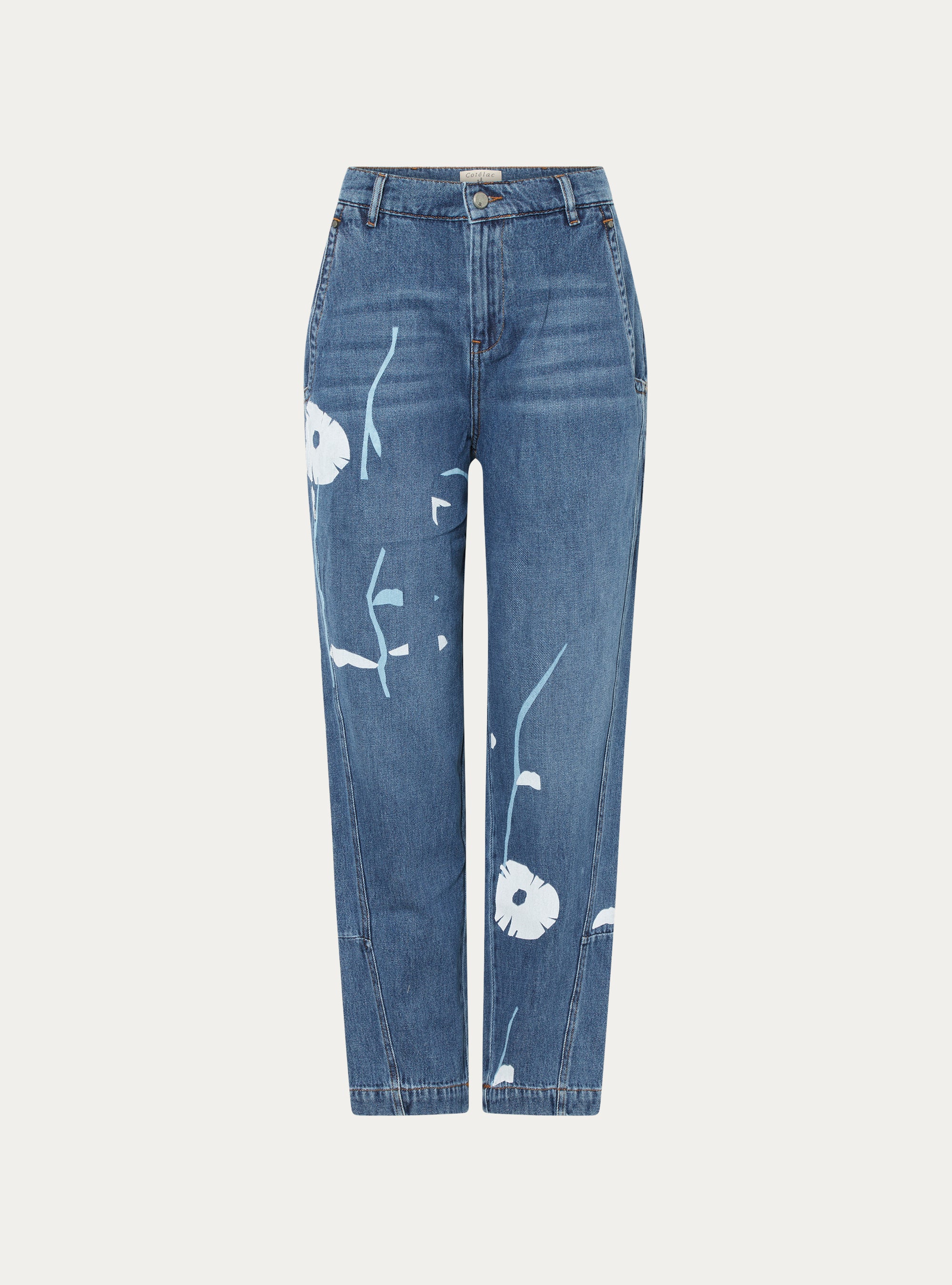 High-Waist Mom-Jeans