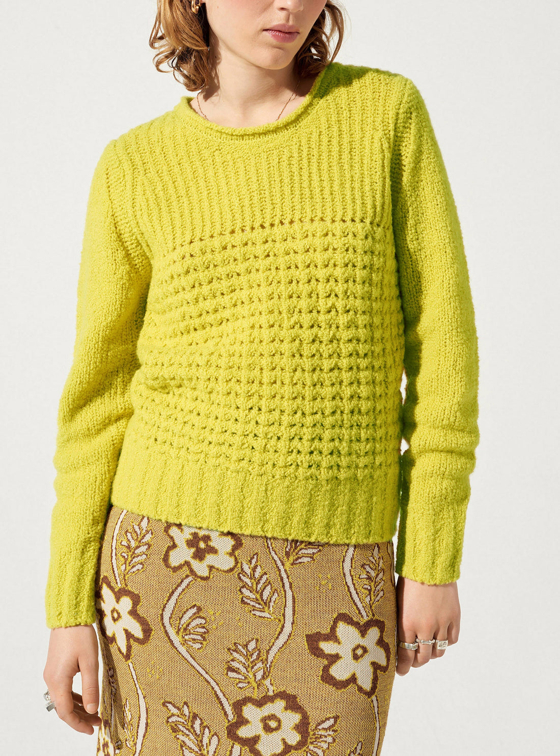 Macrame sweater