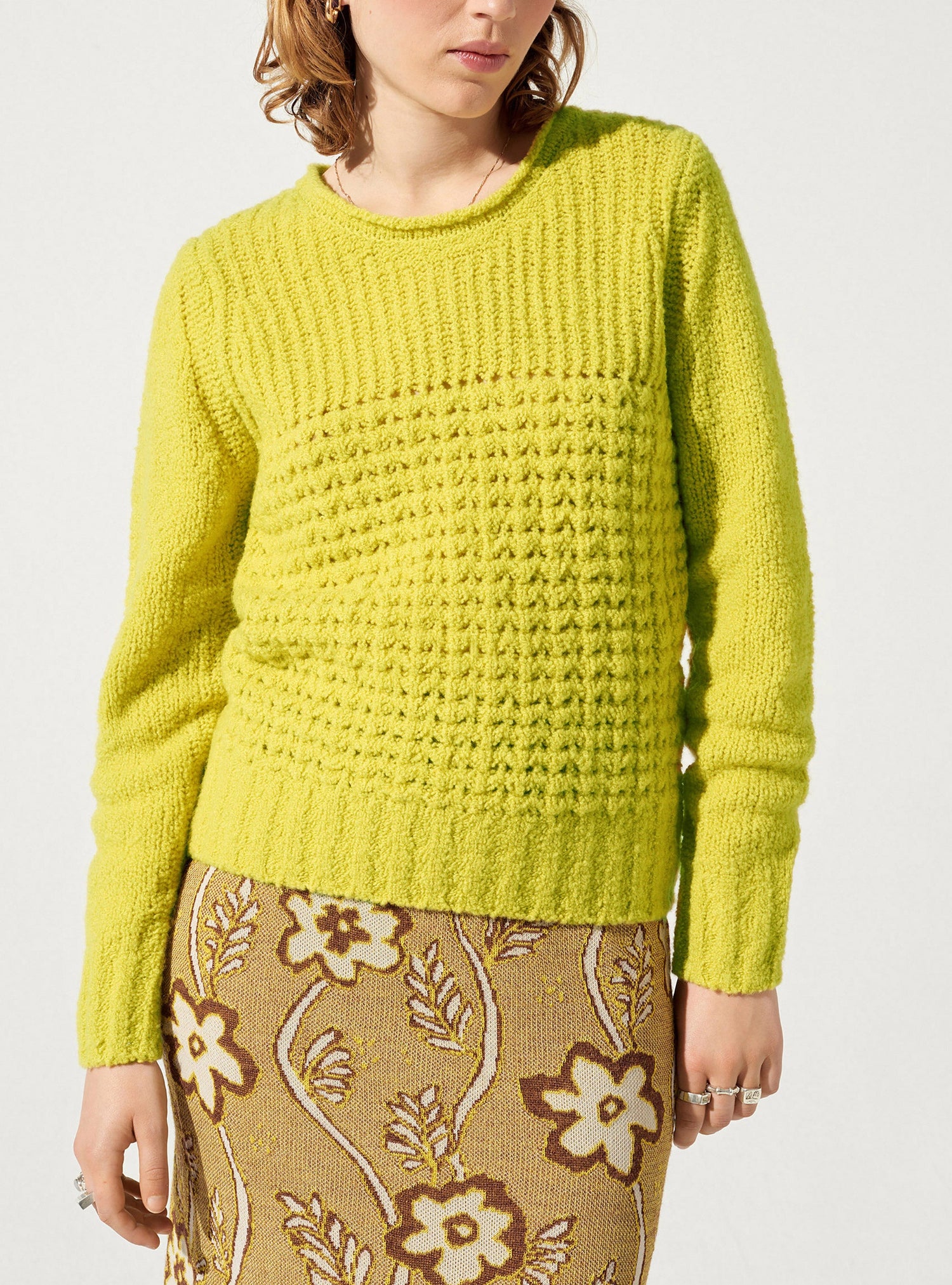 Macrame sweater