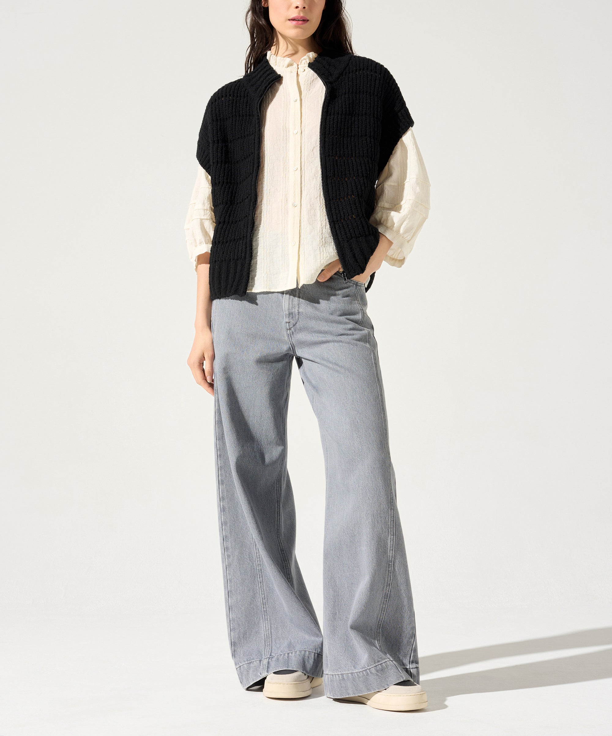 Cardigan Sans Manche